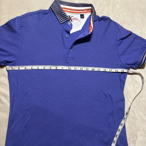 Robert Graham Purple Polo Shirt - Picture 10 of 14